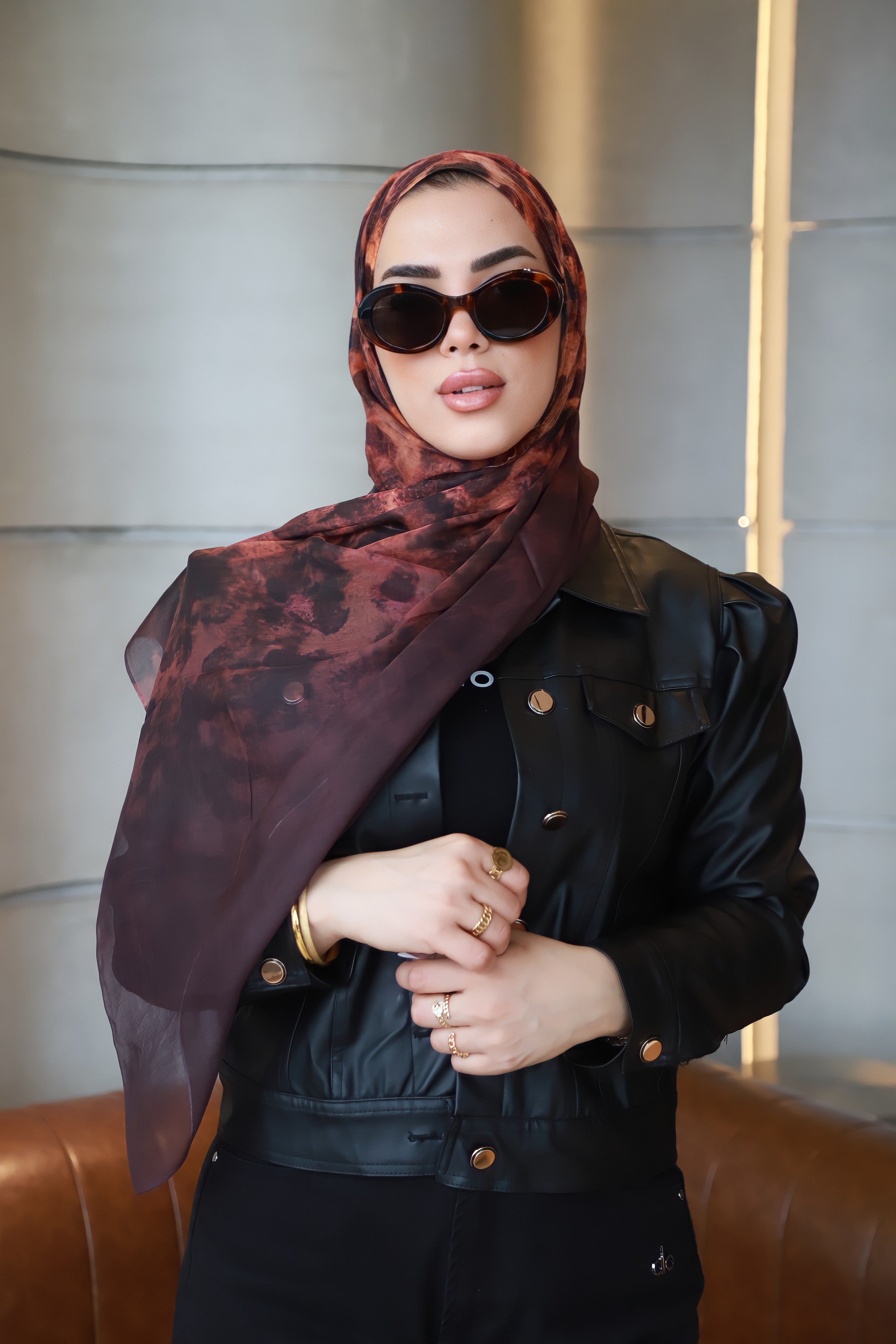 شالات فولار طويله