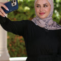 منديل فولار مربع-0118