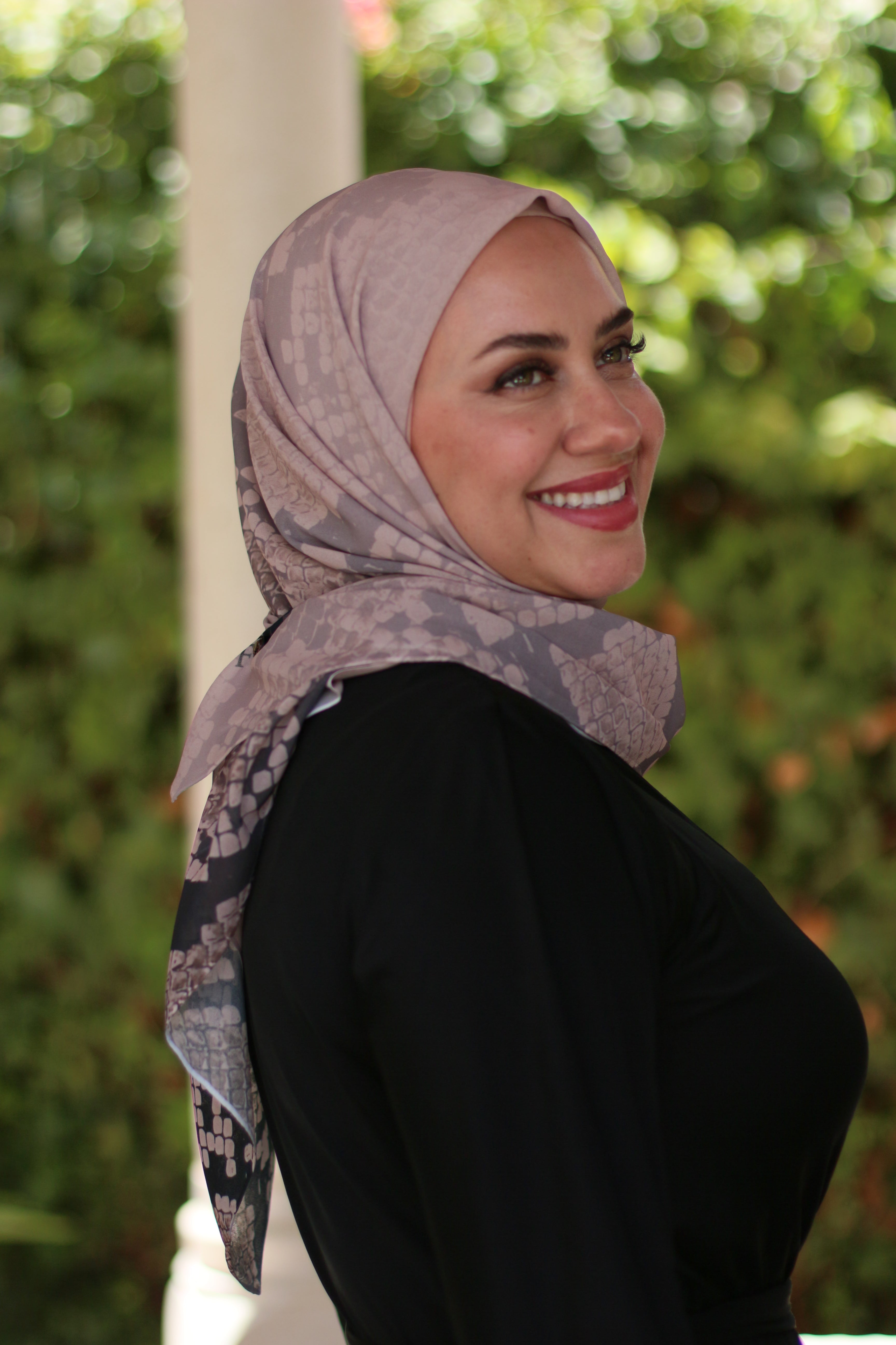 منديل فولار مربع-0118