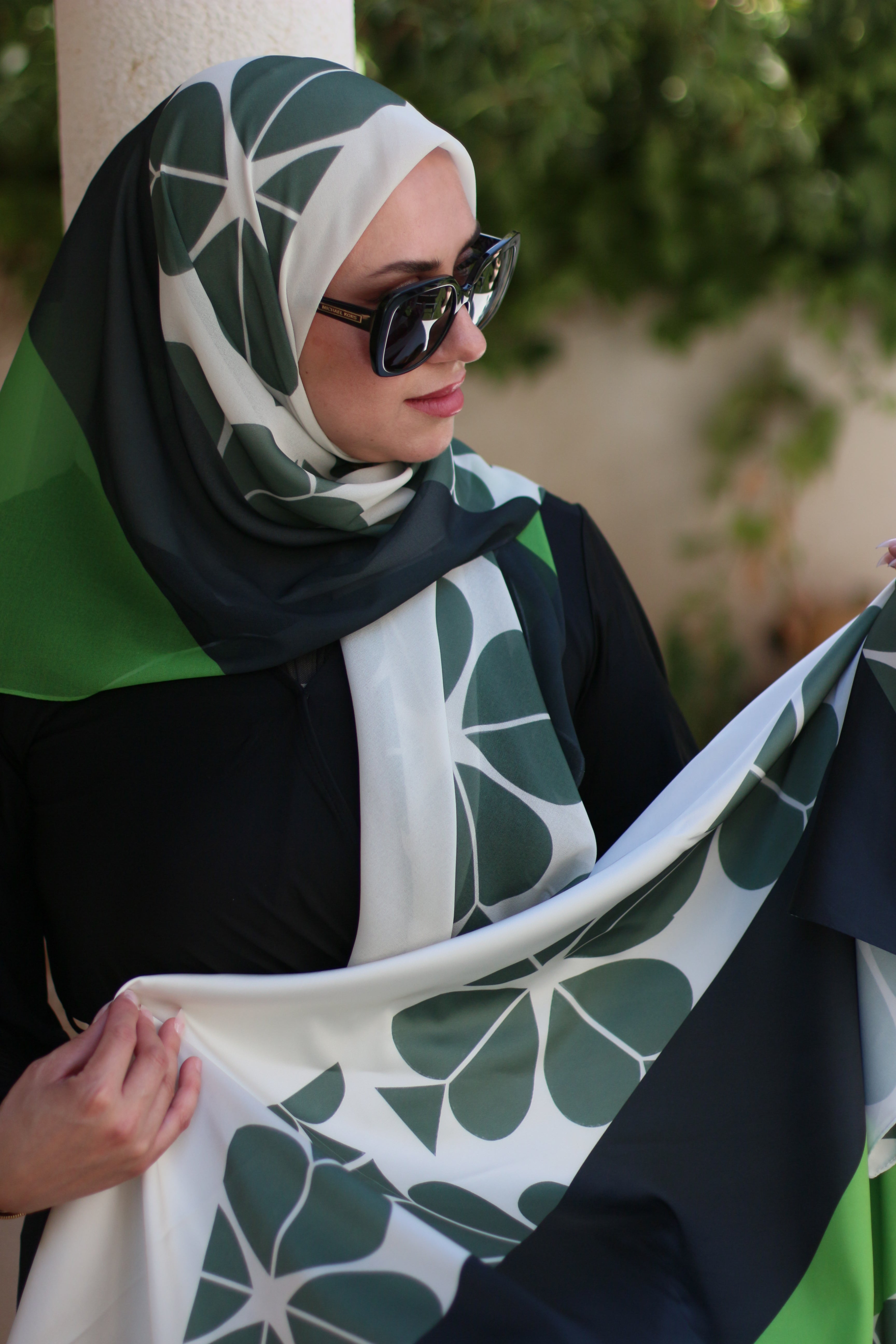 منديل فولار مربع-0113