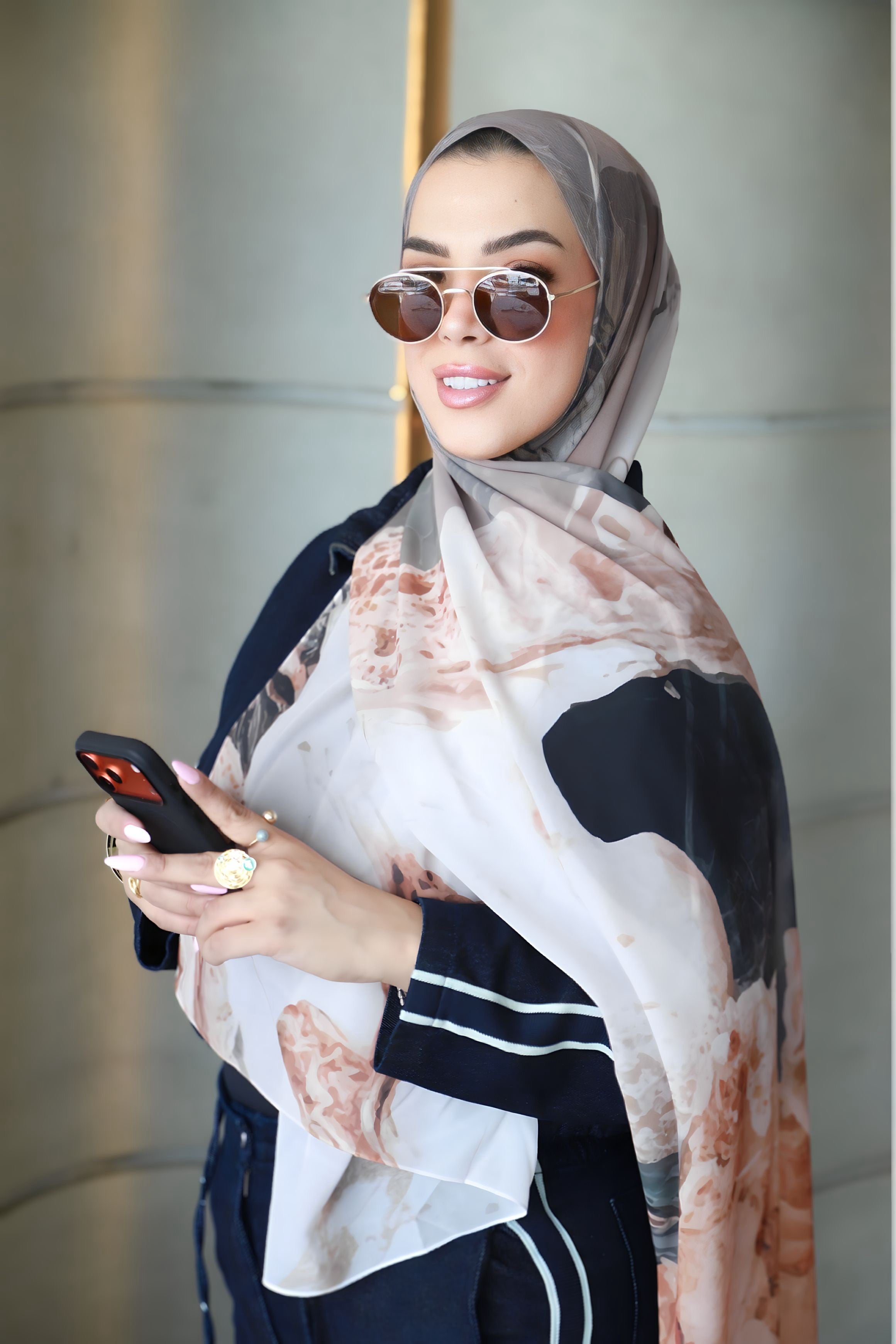 شالة فولار -0217